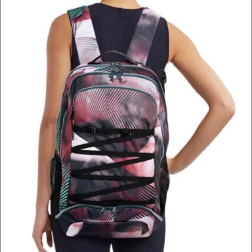 Under Armour Abstract Backpack DWR Durable Water Repellent 19.75” Women NWT